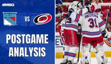 Shesterkin Saves 36 In Rangers Road Win In Carolina | New York Rangers