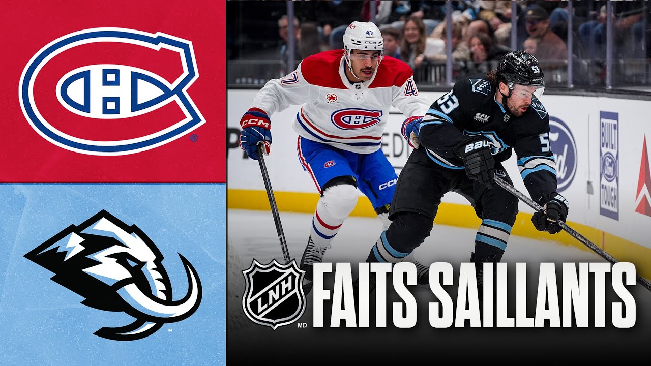 Canadiens vs Mammoth | Faits saillants