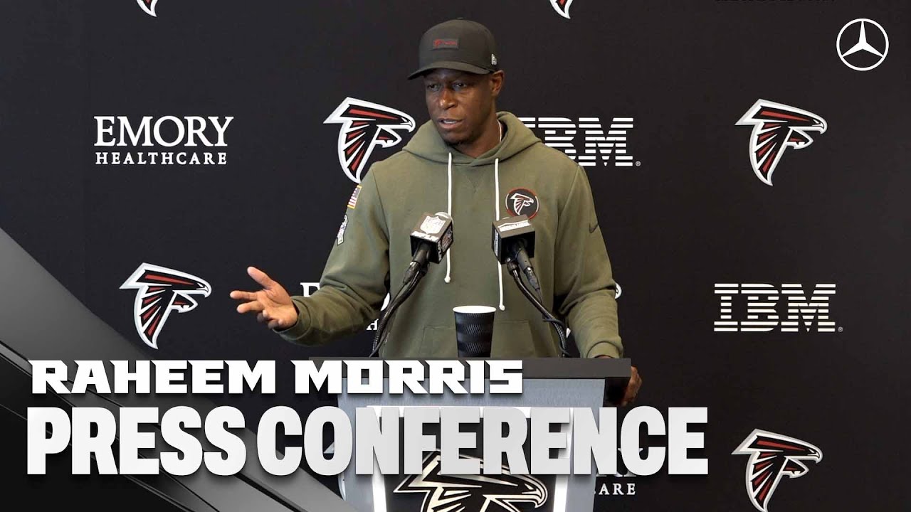 Head Coach Raheem Morris Week 13 Media Availability | Wednesday, November 26th | Press Conference