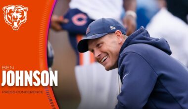Ben Johnson on getting Bears ready for Black Friday game vs. Eagles | Press Conference
