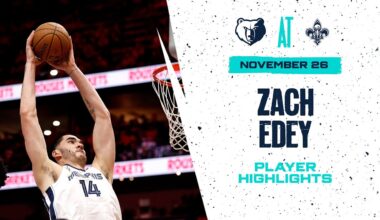 Zach Edey Highlights vs  New Orleans Pelicans