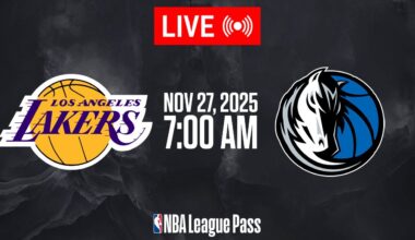 NBA LIVE! Los Angeles Lakers vs Dallas Mavericks | November 27, 2025 | NBA Today NBA 2K26 Gameplay