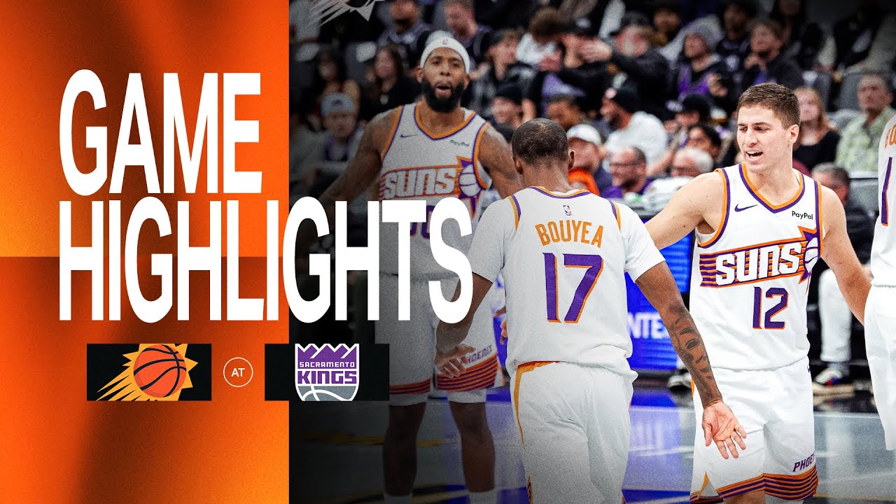 Mark Williams and Collin Gillespie lead the way in Phoenix Suns NBA Cup win over Sacramento Kings