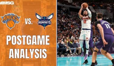 Knicks Defeat Hornets 129-101 In NBA Cup Group Play | New York Knicks