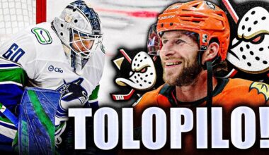 NIKITA TOLOPILO IS A MONSTER: VANCOUVER CANUCKS DEFEAT THE ANAHEIM DUCKS