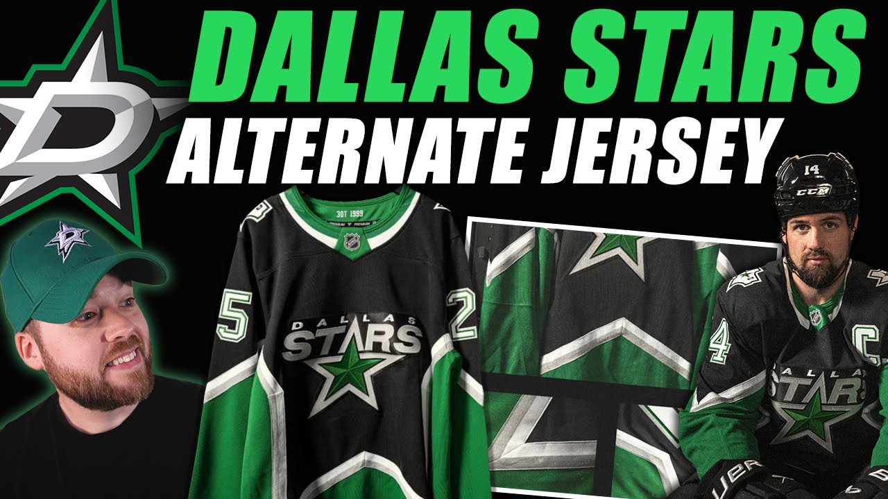 NHL Dallas Stars NEW Alternate Jersey! It's Back (kind of) !