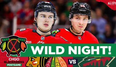 BLACKHAWKS POSTGAME: Chicago Losing Streak Continues, Levshunov First NHL Goal | CHGO Blackhawks