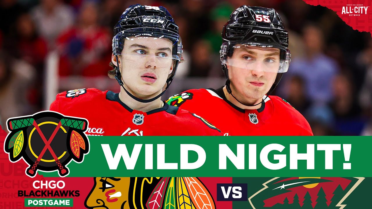 BLACKHAWKS POSTGAME: Chicago Losing Streak Continues, Levshunov First NHL Goal | CHGO Blackhawks