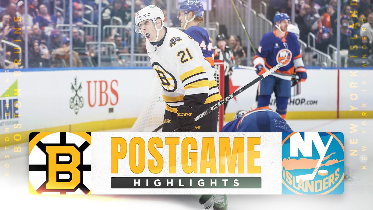 CONDENSED GAME: Boston Bruins vs. New York Islanders - 11/26/2025