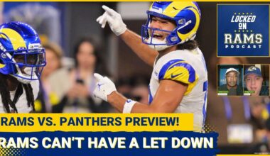 LETDOWN: Rams CAN'T Overlook the Carolina Panthers! What Rams MUST Avoid, Keys to Victory, & More!