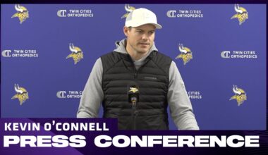 Kevin O'Connell on J.J. McCarthy's Status, Max Brosmer, Injury Updates, Preparing for Seahawks