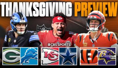 NFL Thanksgiving Preview: Packers-Lions, Chiefs-Cowboys, Bengals-Ravens | Predictions + Picks to Win