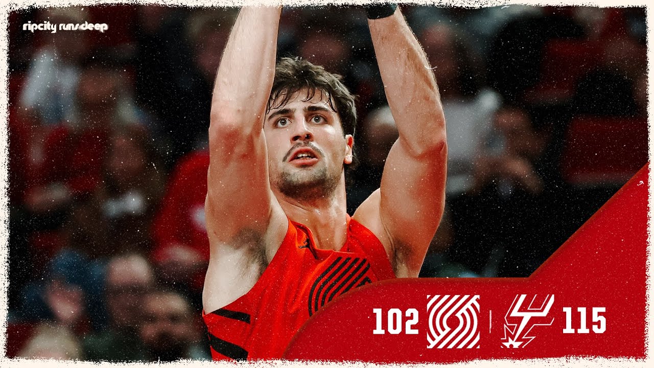 Portland Trail Blazers vs San Antonio Spurs Highlights | November 26, 2025