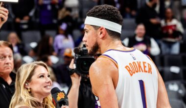 Devin Booker Postgame Interview says "Our team competes every night." | Phoenix Suns