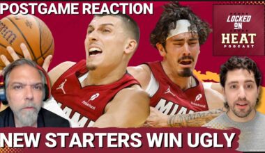 REACTION: Miami Heat Win SIXTH STRAIGHT | New Starting Lineup REVEALED | Miami Heat Podcast