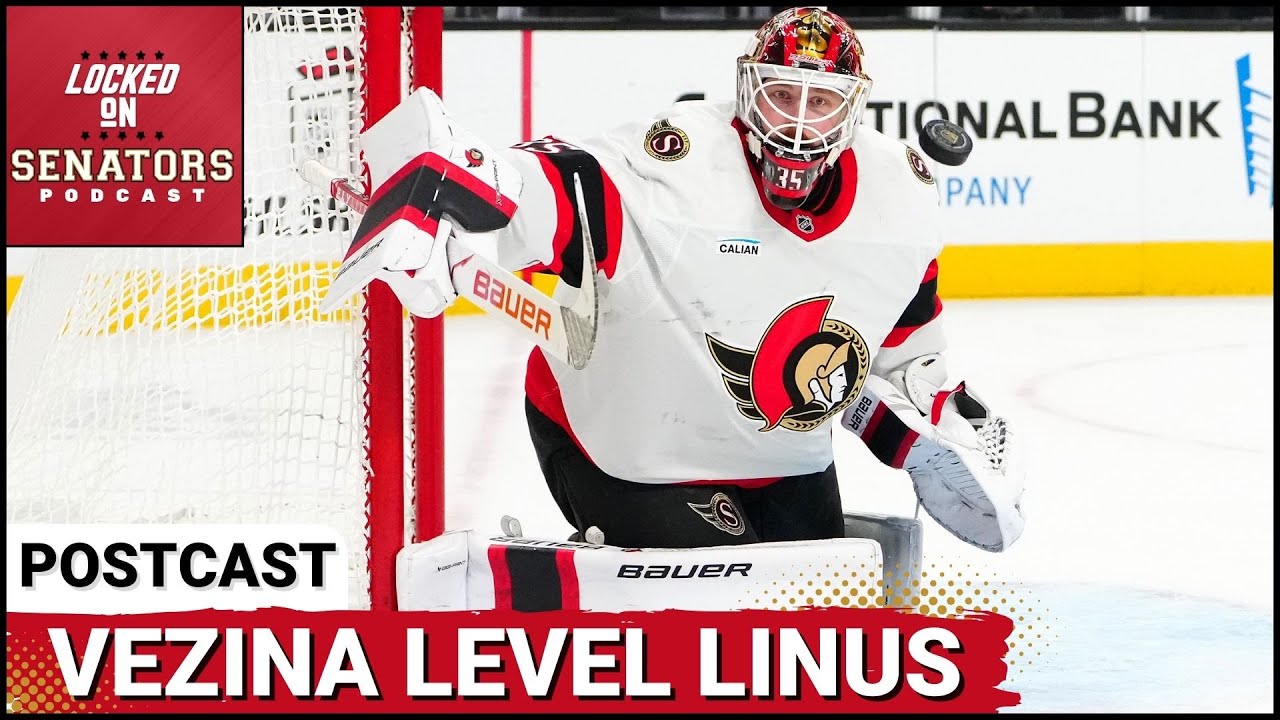 POST CAST: LINUS ULLMARK STEALS VICTORY FOR OTTAWA SENATORS IN AN INCREDIBLE SHOOTOUT WIN VS VEGAS