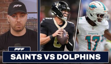 New Orleans Saints vs. Miami Dolphins Preview & Prediction | PFF