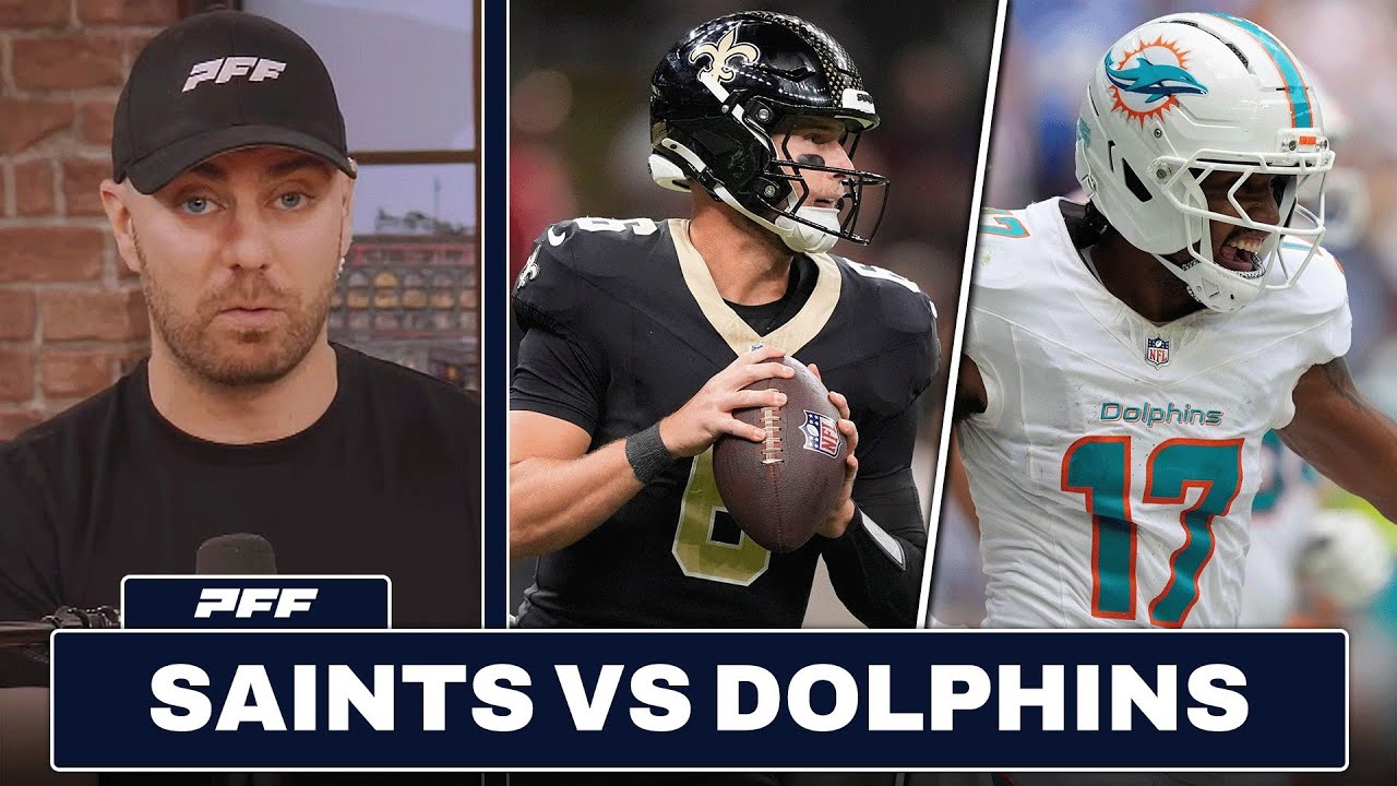 New Orleans Saints vs. Miami Dolphins Preview & Prediction | PFF