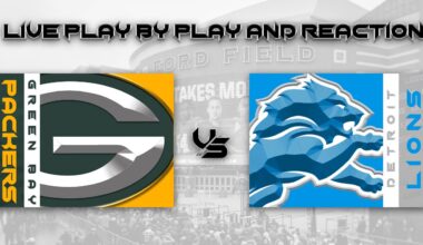 Packers vs Lions Live Play by Play & Reaction