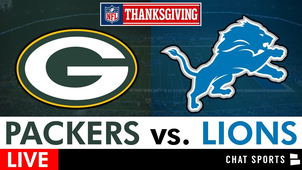 Packers vs. Lions Live Streaming Scoreboard, Play-By-Play & Highlights | NFL Week 13 On Fox