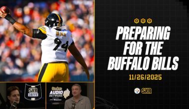 Preparing For The Buffalo Bills | SNR Drive (Nov.26) | Pittsburgh Steelers