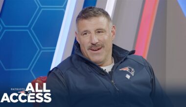 Mike Vrabel Talks Being the First Team to 10 Wins & Prep for the Giants | New England Patriots