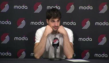 Deni Avdija Postgame Media Availability | vs San Antonio Spurs | November 26th, 2025
