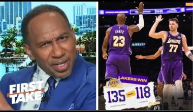 I was WRONG about Lakers! - Stephen A. on LeBron, Luka & Austin DESTROY Clippers 135-118