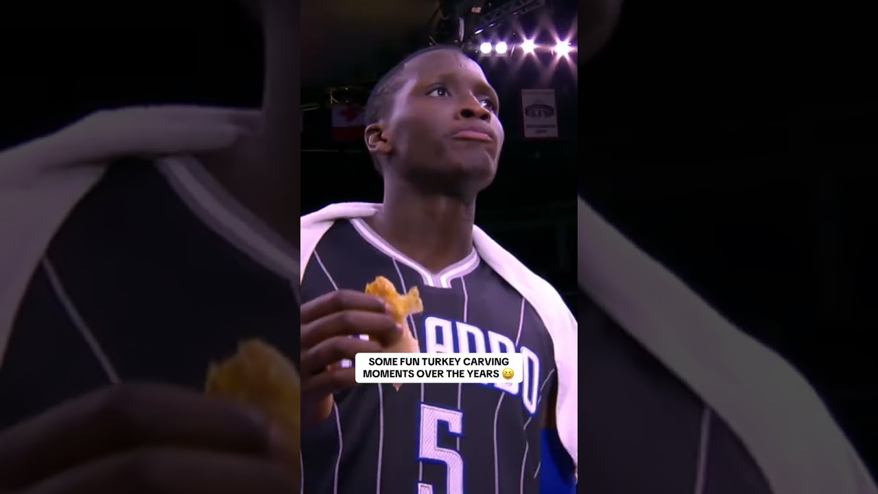 An underappreciated NBA skill: turkey carving 😋