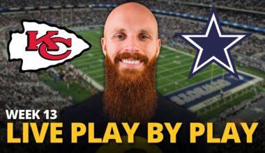 Chiefs vs Cowboys LIVE play by play reaction! | Week 13
