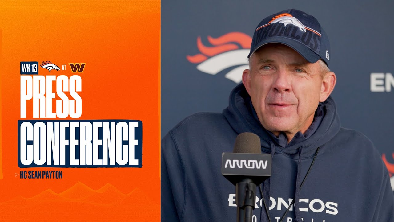 HC Sean Payton on Week 13 vs. Commanders: ‘We’ll have to be ready for this team’