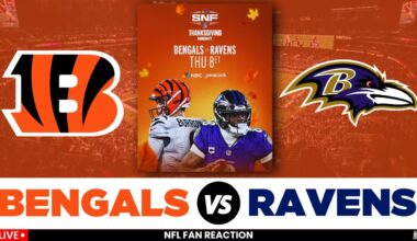 Cincinnati Bengals at Baltimore Ravens LIVE NFL Stream Scoreboard, Play-By-Play, Highlights, TNF NBC