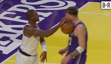 Kris Dunn Pushes Ball Into Luka Doncic & Gets Ejected