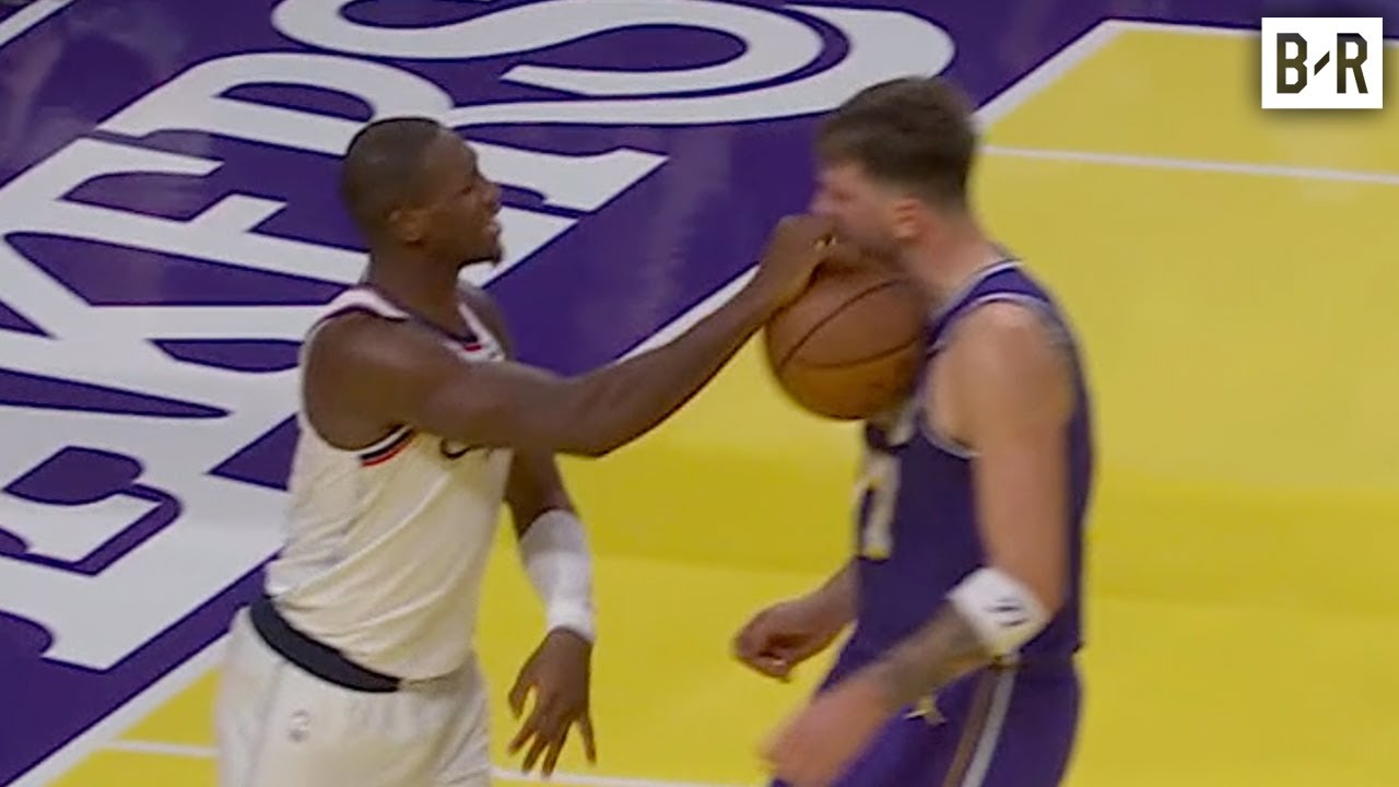 Kris Dunn Pushes Ball Into Luka Doncic & Gets Ejected