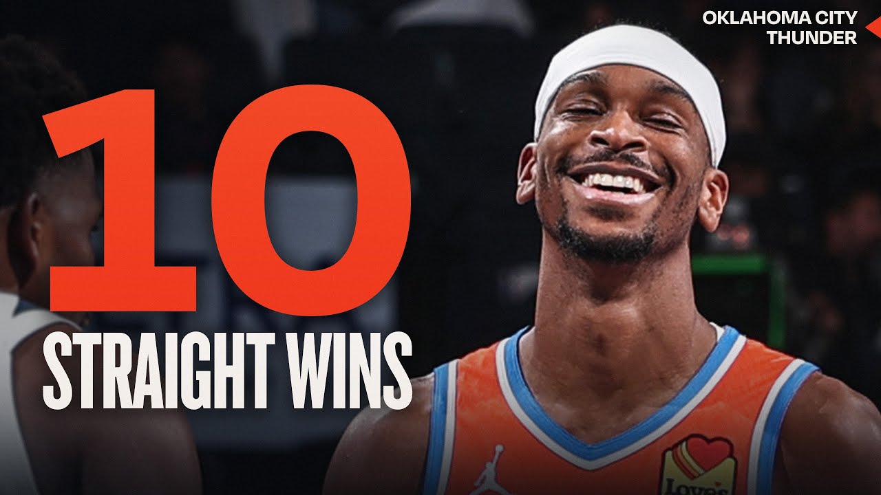 The Thunder Are UNSTOPPABLE On Their 10 Game Winning Streak! 🔥 | 2025-26 NBA