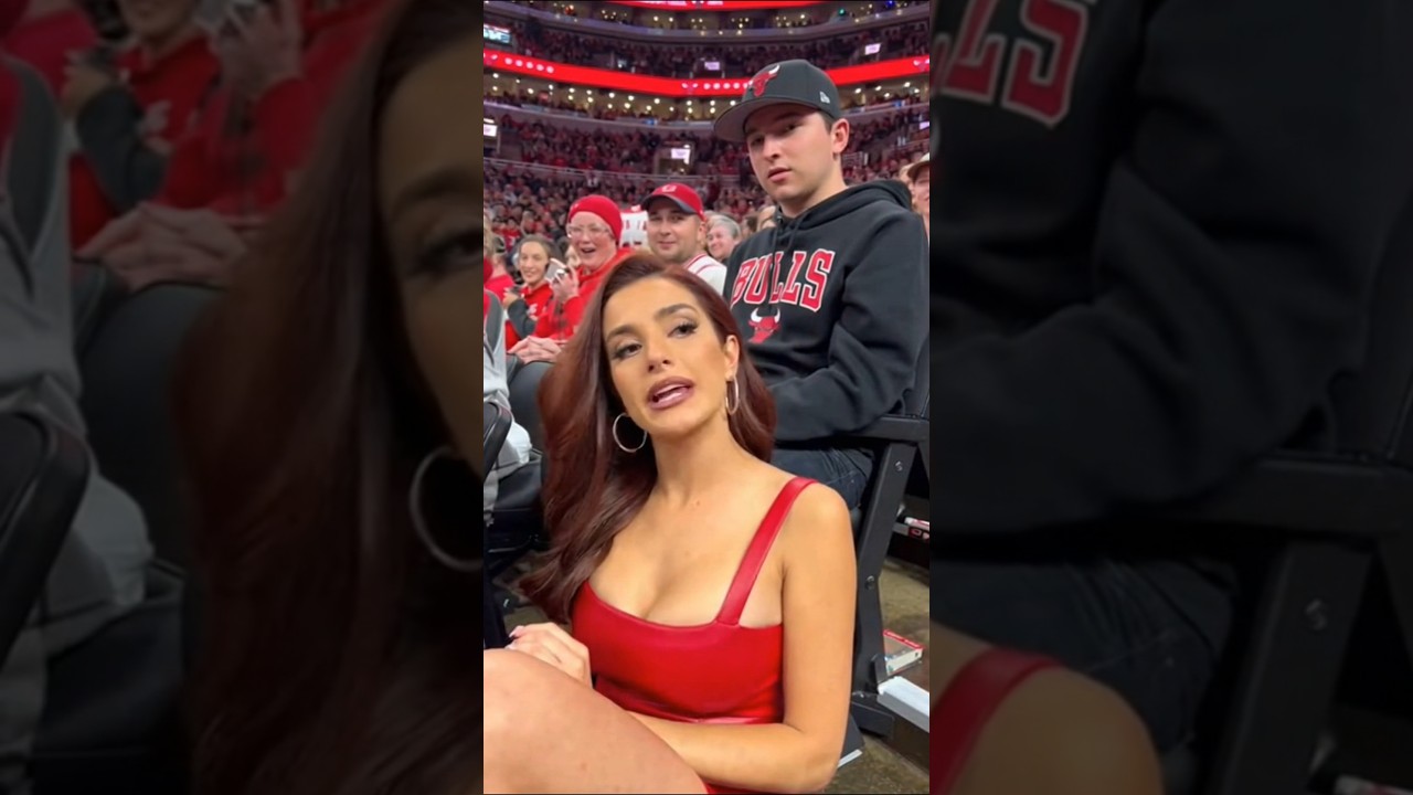 NBA Reporter Interviews Fan - United Center #nba #nbahighlights #chicagobulls #funnyshorts #funny