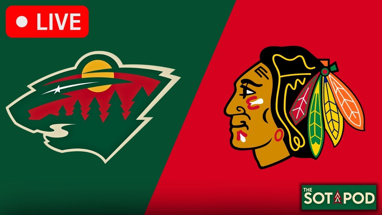 Minnesota Wild vs. Chicago Blackhawks | LIVE STREAM | NHL GAME WATCH PARTY | November 26th, 2025