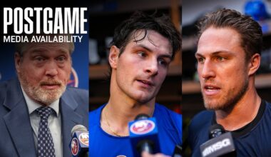 New York Islanders Postgame Availability | NYI vs BOS