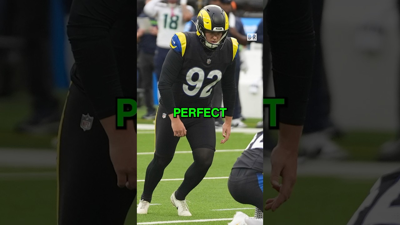 Is the ‘Thiccer Kicker’ the key to the Rams winning the Super Bowl? 👀🏆 (via: @kentsports24)