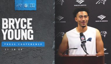 Bryce Young on his career passing day in Atlanta | Carolina Panthers