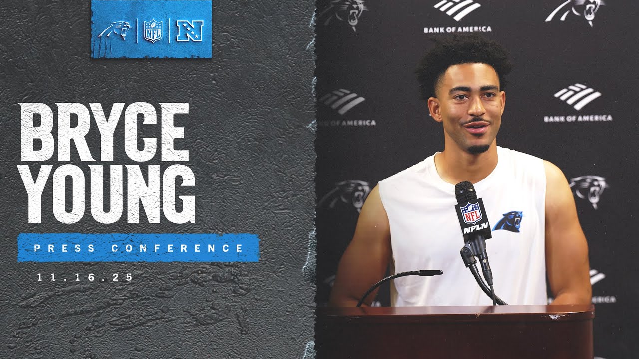 Bryce Young on his career passing day in Atlanta | Carolina Panthers