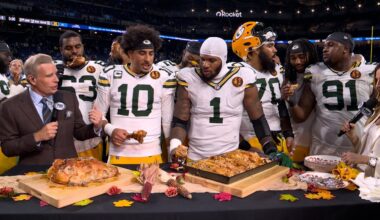Packers' THANKSGIVING Feast 🦃 Jordan Love & Micah Parsons on VICTORY over Lions
