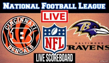 Live: Cincinnati Bengals Vs Baltimore Ravens | NFL | Play by Play | Scoreboard | Bhordz Sports