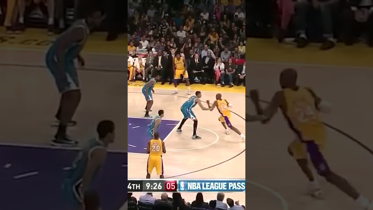 Hornets Thought they Had Kobe In Check, Then 4th Quarter Started 😲 #shorts  #nba #basketball
