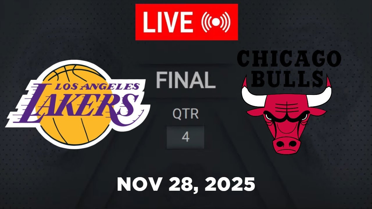 NBA LIVE! Los Angeles Lakers vs Chicago Bulls November 28, 2025 | 2025 NBA Season Live 2K