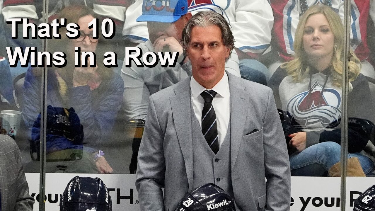 This Avalanche Just Keeps Rolling as Streak Reaches 10