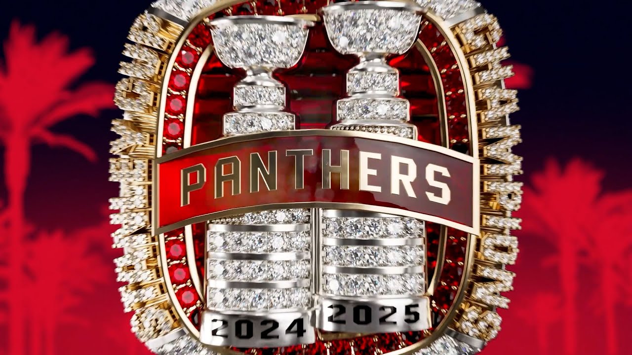 Florida Panthers 2024-25 Stanley Cup Championship Ring Unveiled! 💍