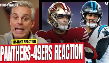 Panthers-49ers Reaction: Brock Purdy & Bryce Young struggle on MNF | Colin Cowherd NFL