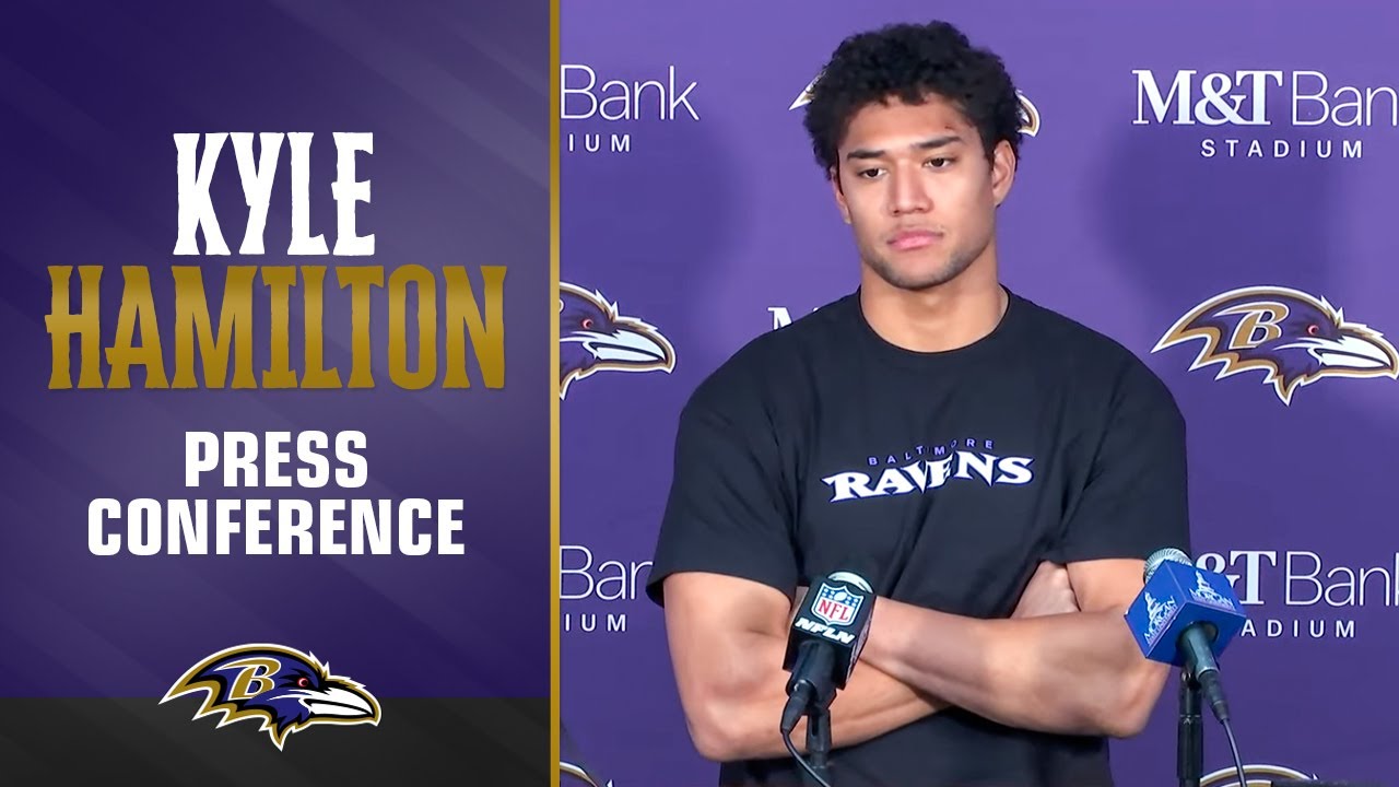Kyle Hamilton: 'We Aren't Pointing the Finger at Anybody' | Baltimore Ravens