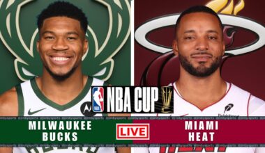 MILWAUKEE BUCKS VS MIAMI HEAT | NBA LIVE TODAY | PLAY-BY-PLAY SCOREBOARD 2025